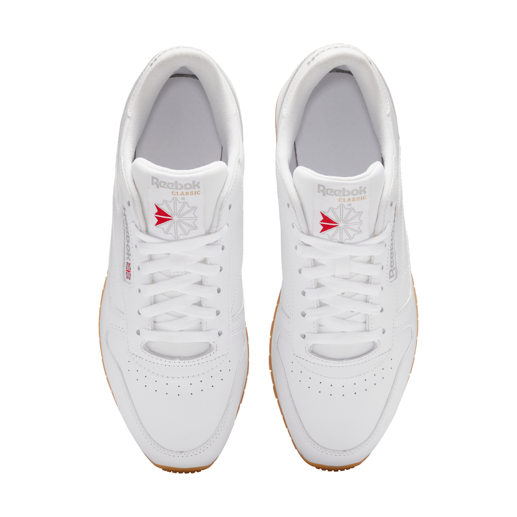 Reebok Classic Leather - White / Gum / Grey